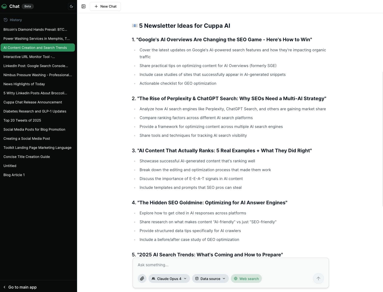 Cuppa Agentic AI workflow